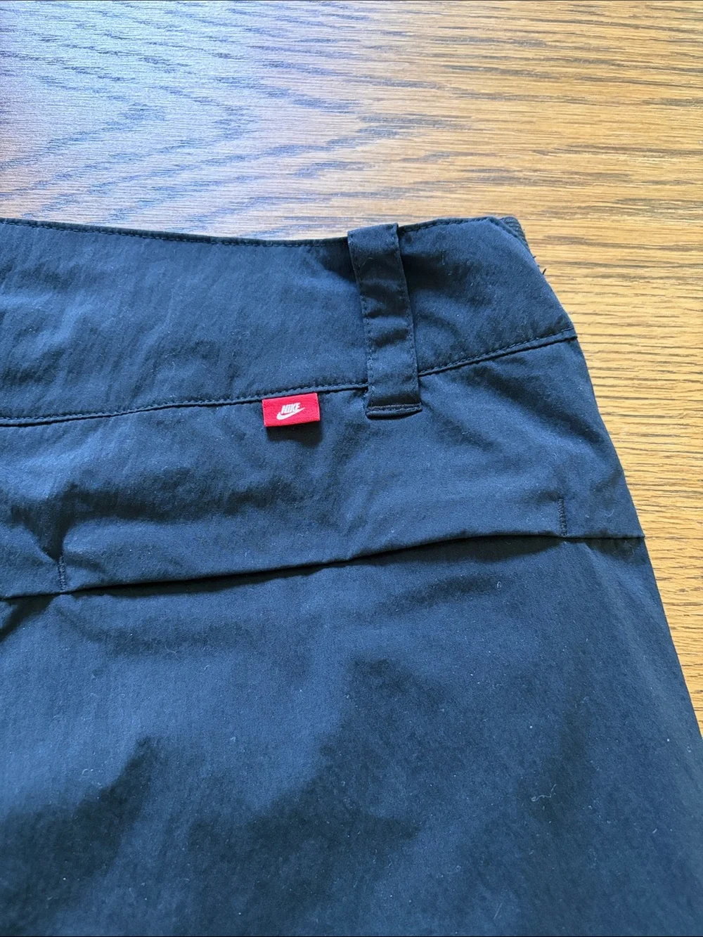Nike Men's Black Athletic Zip-Pocket Shorts
